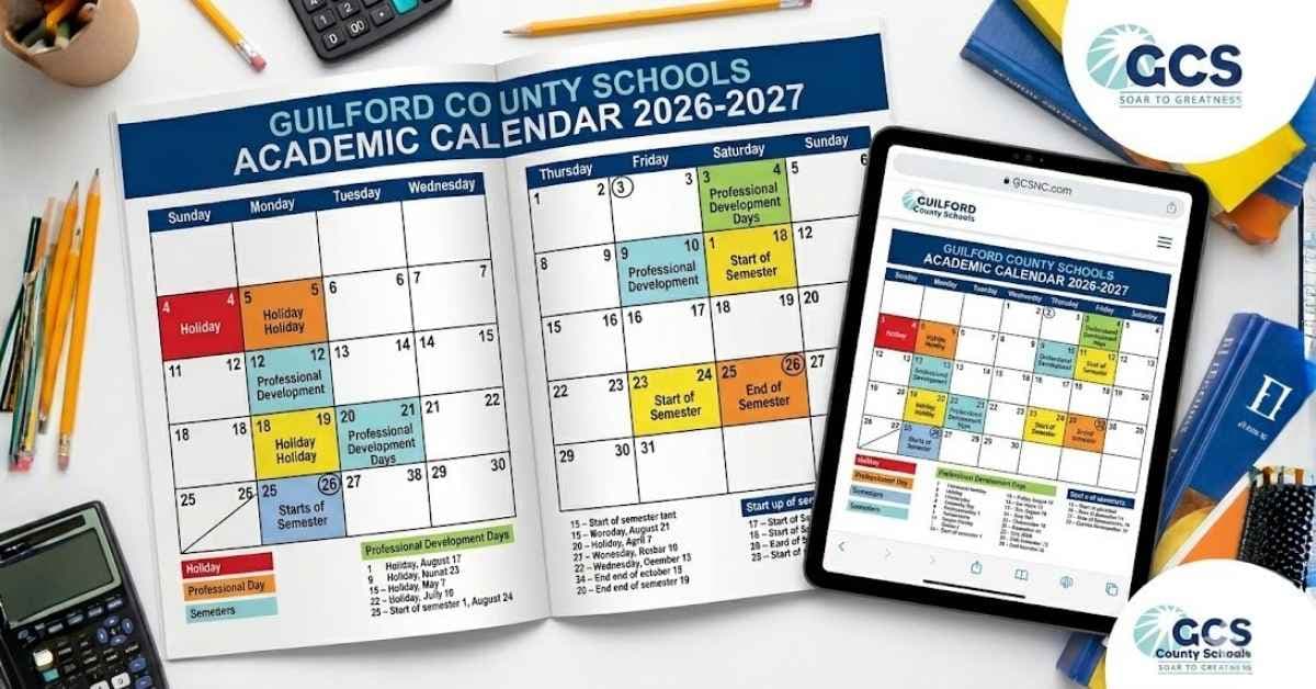 Guilford County Schools Calendar 2026-27: Never Miss a Date