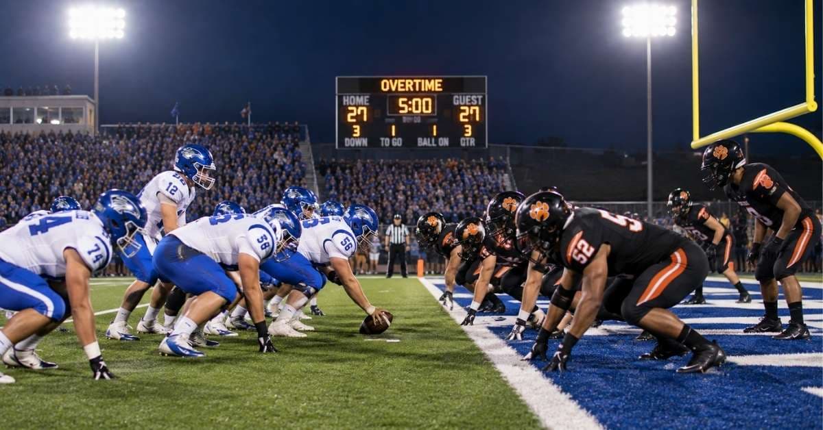 how long are high school football games